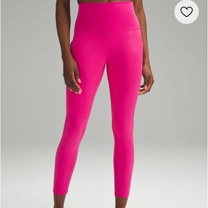 Lululemon Pockets Align™ High-Rise Pant 25" In Sonic Pink